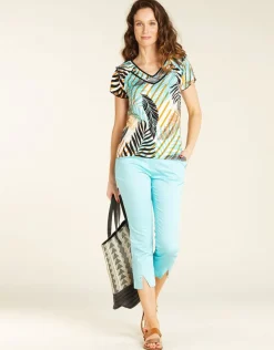 Christine Laure Pantacourts*Pantacourt turquoise