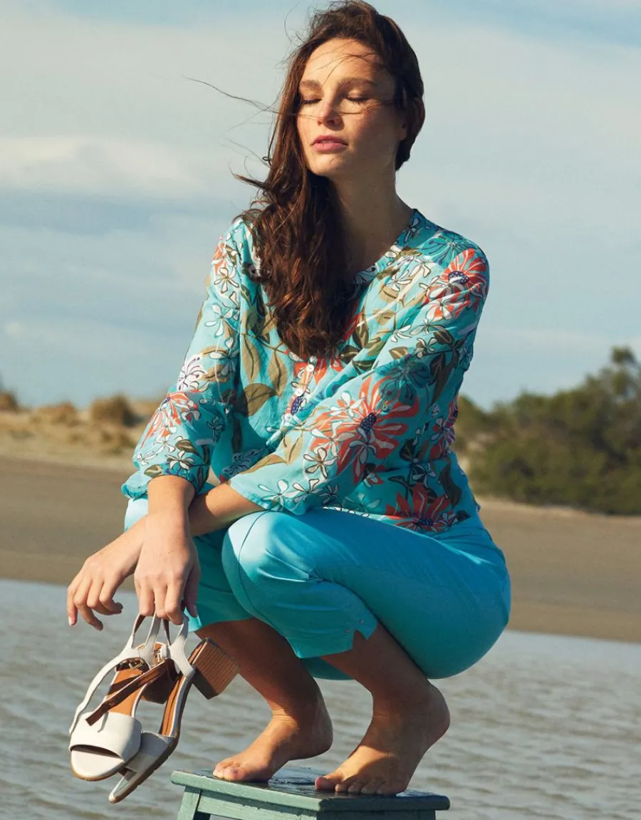 Christine Laure Pantacourts*Pantacourt vert jade