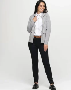 Christine Laure Slims|Pantalons*Pantalon à carreaux gris