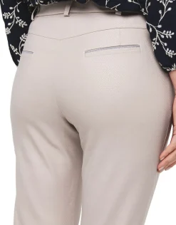 Christine Laure Ajustés|Pantalons*Pantalon beige imprimé
