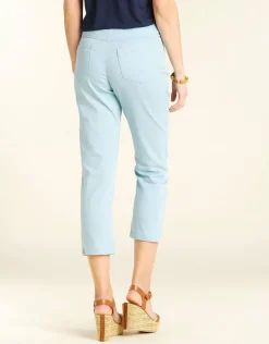 Christine Laure Ajustés|Pantalons*Pantalon bleu élastiqué