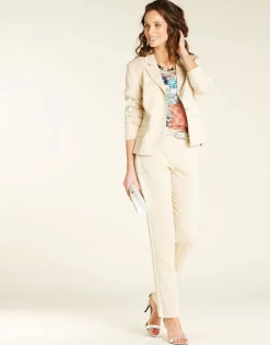 Christine Laure Droits|Pantalons*Pantalon chic beige