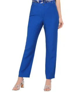 Christine Laure Droits|Pantalons*Pantalon chic bleu roi