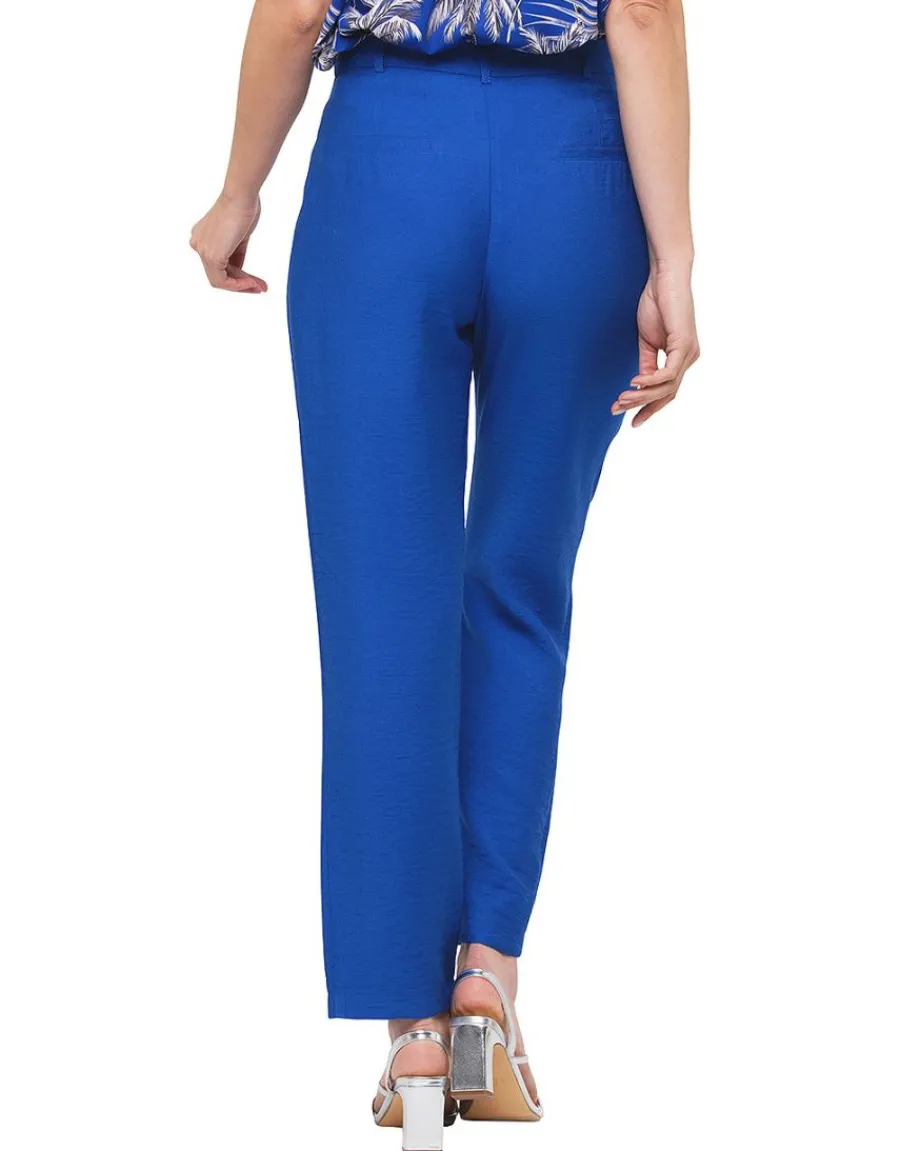 Christine Laure Droits|Pantalons*Pantalon chic bleu roi