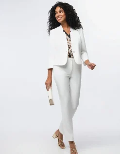 Christine Laure Droits|Pantalons*Pantalon chic écru