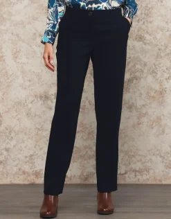 Christine Laure Droits|Pantalons*Pantalon chic marine