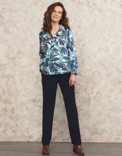 Christine Laure Droits|Pantalons*Pantalon chic marine