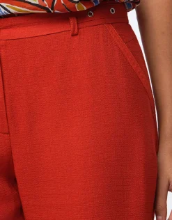 Christine Laure Droits|Pantalons*Pantalon chic terracotta