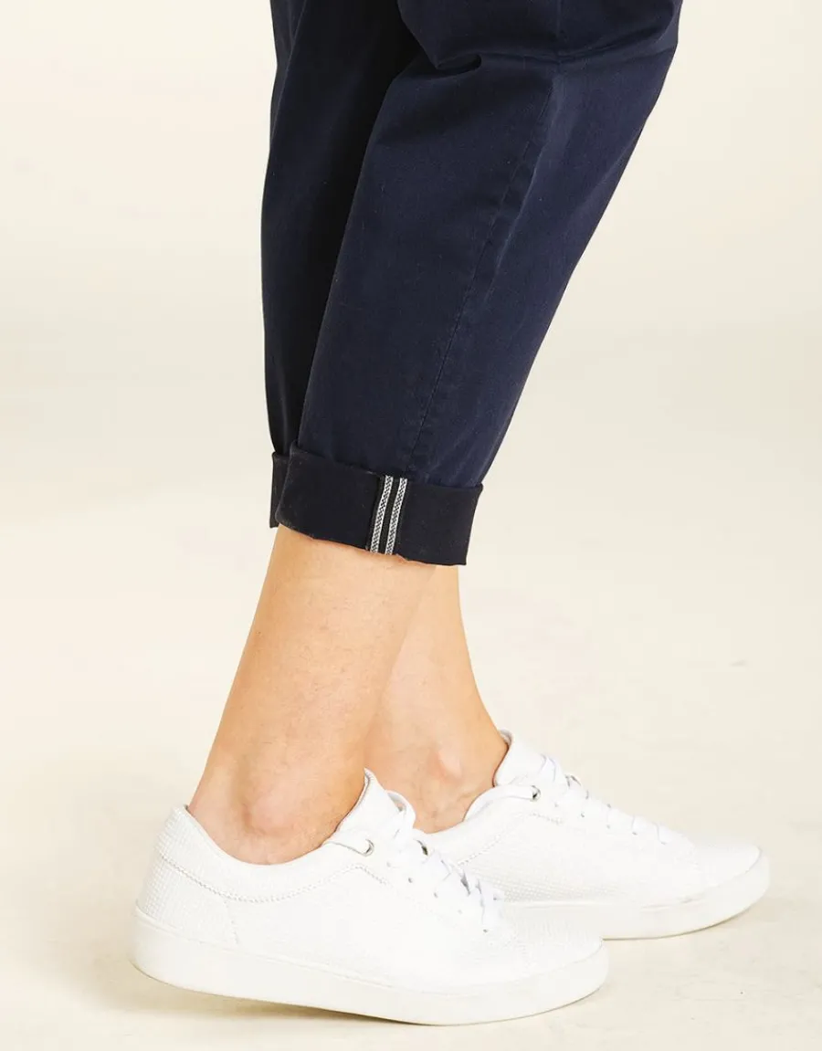 Christine Laure Droits|Pantalons*Pantalon chino marine