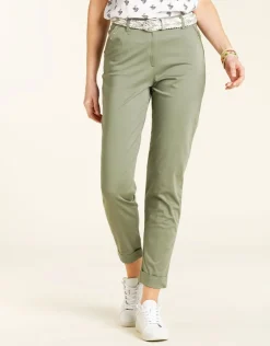 Christine Laure Droits|Pantalons*Pantalon chino stretch