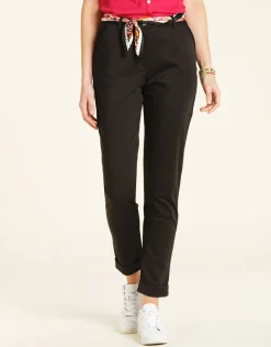 Christine Laure Droits|Pantalons*Pantalon chino stretch