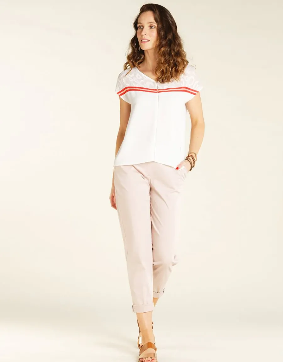 Christine Laure Droits|Pantalons*Pantalon chino stretch