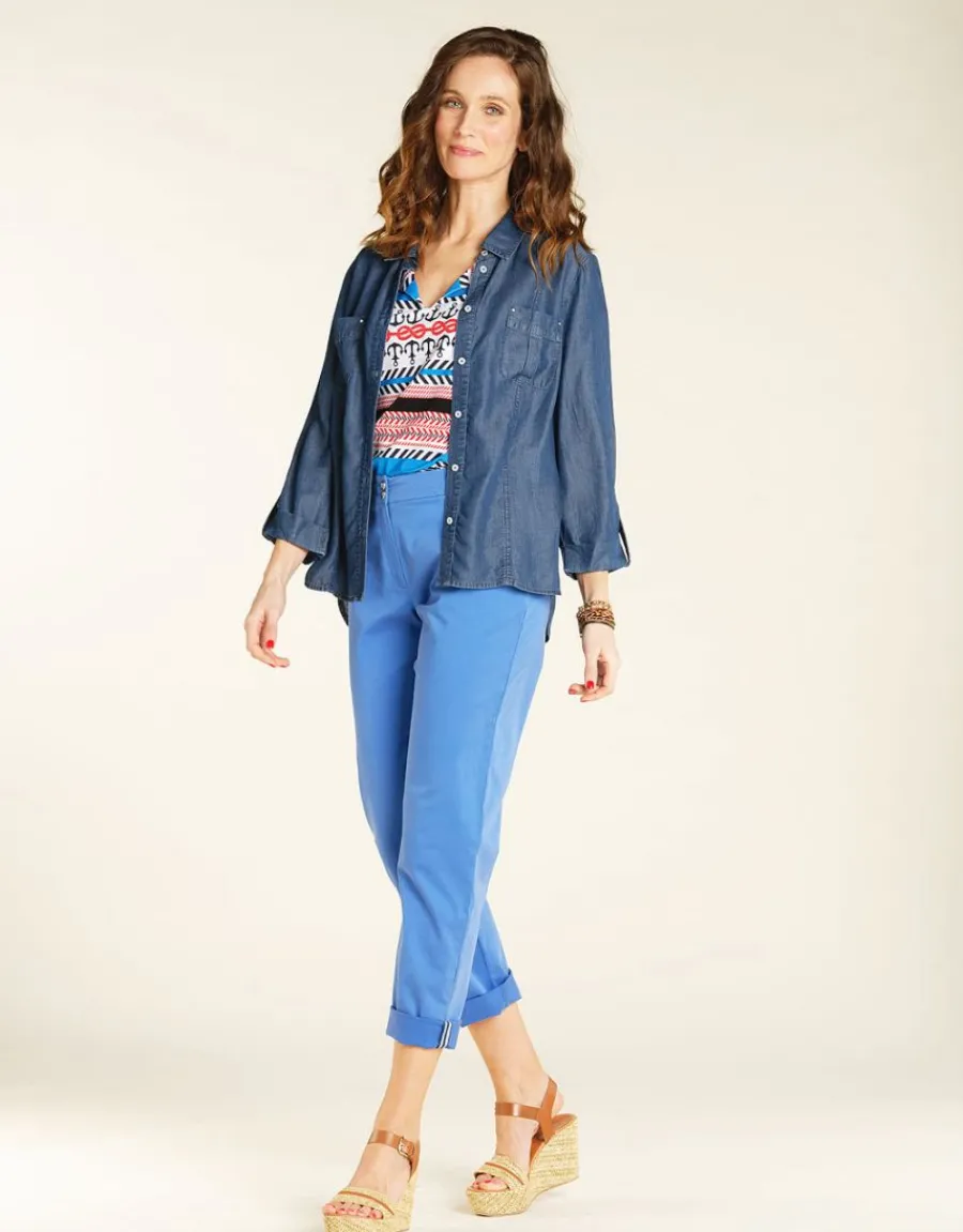 Christine Laure Droits|Pantalons*Pantalon chino stretch