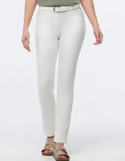Christine Laure Ajustés|Pantalons*Pantalon coton blanc