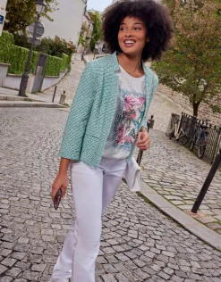 Christine Laure Ajustés|Pantalons*Pantalon coton blanc