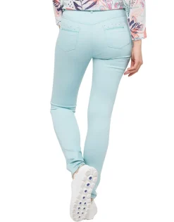 Christine Laure Slims|Pantalons*Pantalon coton bleu