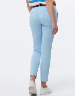 Christine Laure Ajustés|Pantalons*Pantalon coton bleu ciel