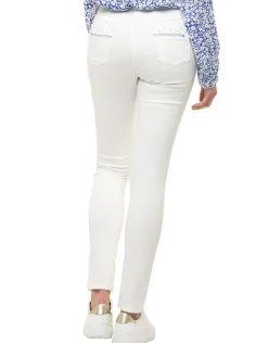 Christine Laure Slims|Pantalons*Pantalon coton écru