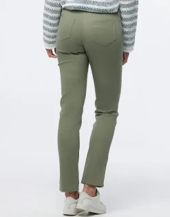 Christine Laure Ajustés|Pantalons*Pantalon coton kaki