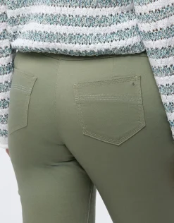 Christine Laure Ajustés|Pantalons*Pantalon coton kaki