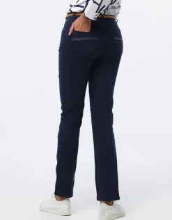 Christine Laure Ajustés|Pantalons*Pantalon coton marine