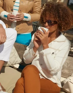 Christine Laure Slims|Pantalons*Pantalon coton orangé