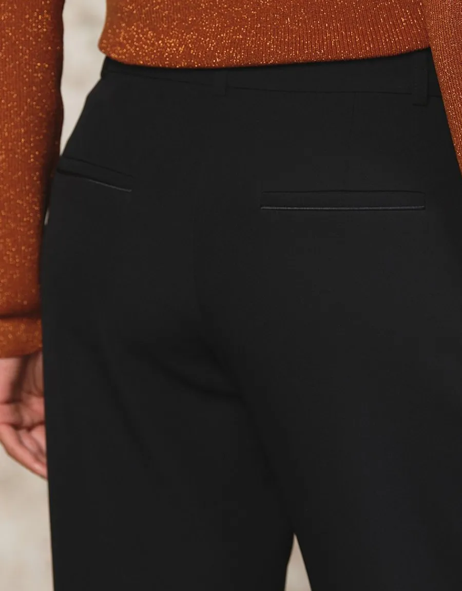 Christine Laure Droits|Pantalons*Pantalon crêpe chic