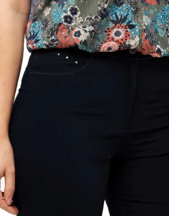 Christine Laure Droits|Pantalons*Pantalon droit marine