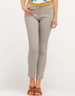 Christine Laure Slims|Pantalons*Pantalon 7/8e gris