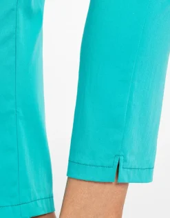 Christine Laure Ajustés|Pantalons*Pantalon 7/8e vert menthe
