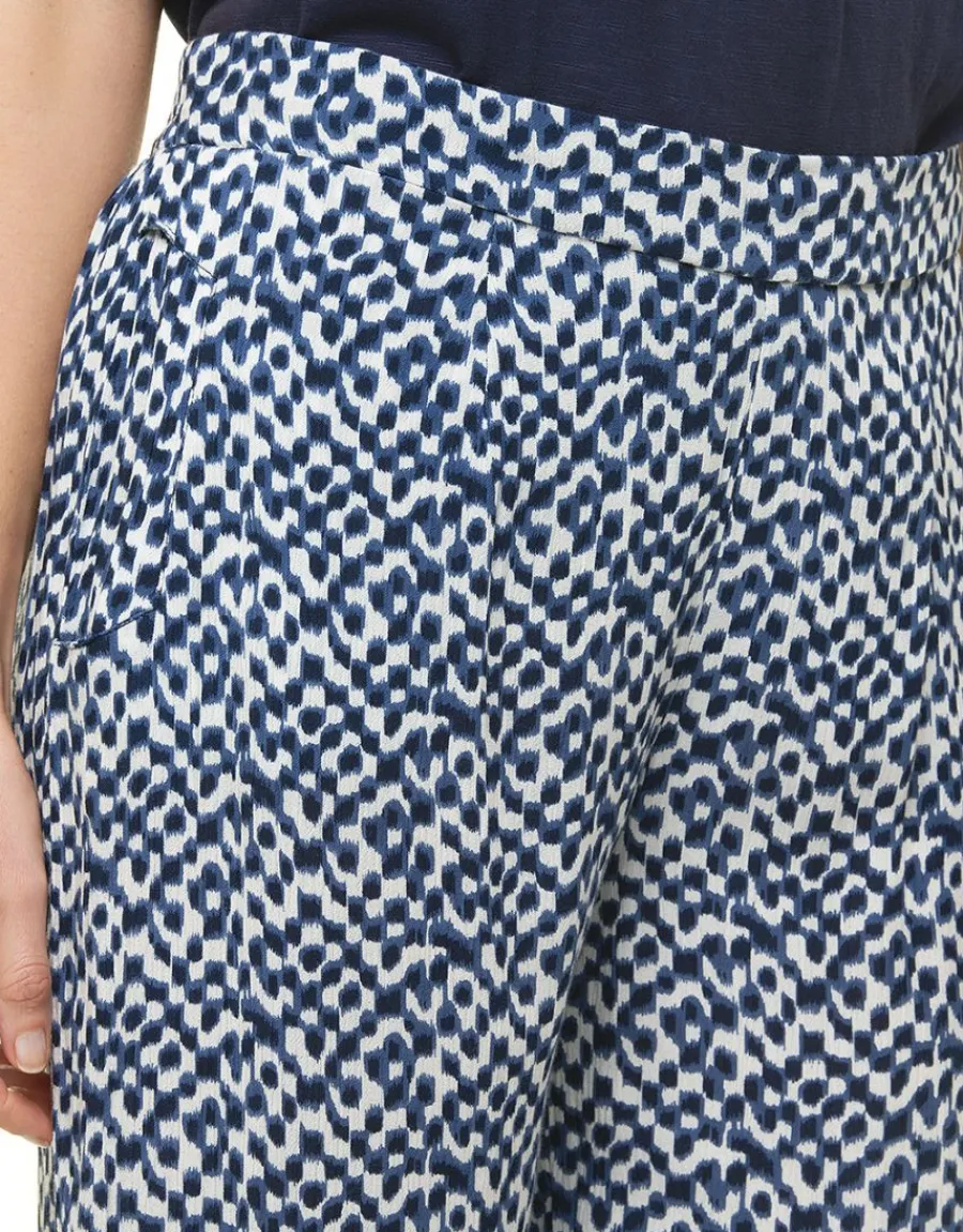 Christine Laure Larges|Pantalons*Pantalon fluide bleu