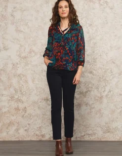 Christine Laure Ajustés|Pantalons*Pantalon habillé marine