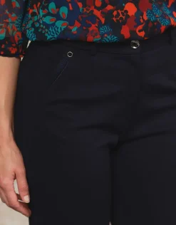 Christine Laure Ajustés|Pantalons*Pantalon habillé marine
