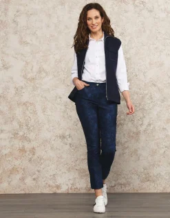 Christine Laure Ajustés|Pantalons*Pantalon imprimé coton