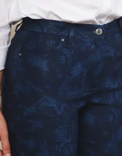 Christine Laure Ajustés|Pantalons*Pantalon imprimé coton