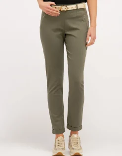 Christine Laure Slims|Pantalons*Pantalon jegging kaki