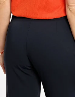 Christine Laure Droits|Pantalons*Pantalon marine city chic