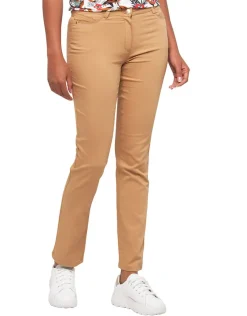 Christine Laure Droits|Pantalons*Pantalon marron taupe