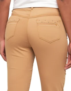 Christine Laure Droits|Pantalons*Pantalon marron taupe
