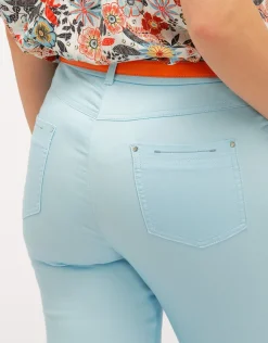 Christine Laure Slims|Pantalons*Pantalon 7/8ème ciel