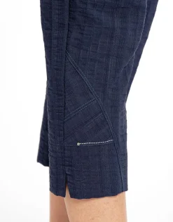 Christine Laure Droits|Pantalons*Pantalon 7/8ème marine