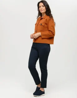 Christine Laure Slims|Pantalons*Pantalon milano bleu