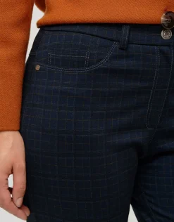 Christine Laure Slims|Pantalons*Pantalon milano bleu