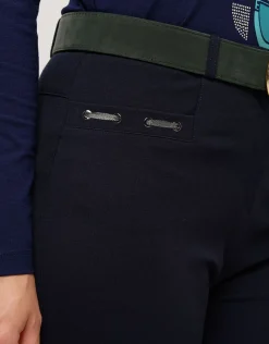 Christine Laure Droits|Pantalons*Pantalon milano marine