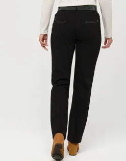 Christine Laure Larges|Pantalons*Pantalon milano noir