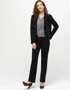 Christine Laure Larges|Droits*Pantalon Milano noir