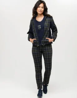 Christine Laure Ajustés|Pantalons*Pantalon milano vert