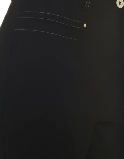 Christine Laure Droits|Pantalons*Pantalon noir chic droit