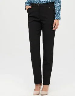 Christine Laure Droits|Pantalons*Pantalon noir droit