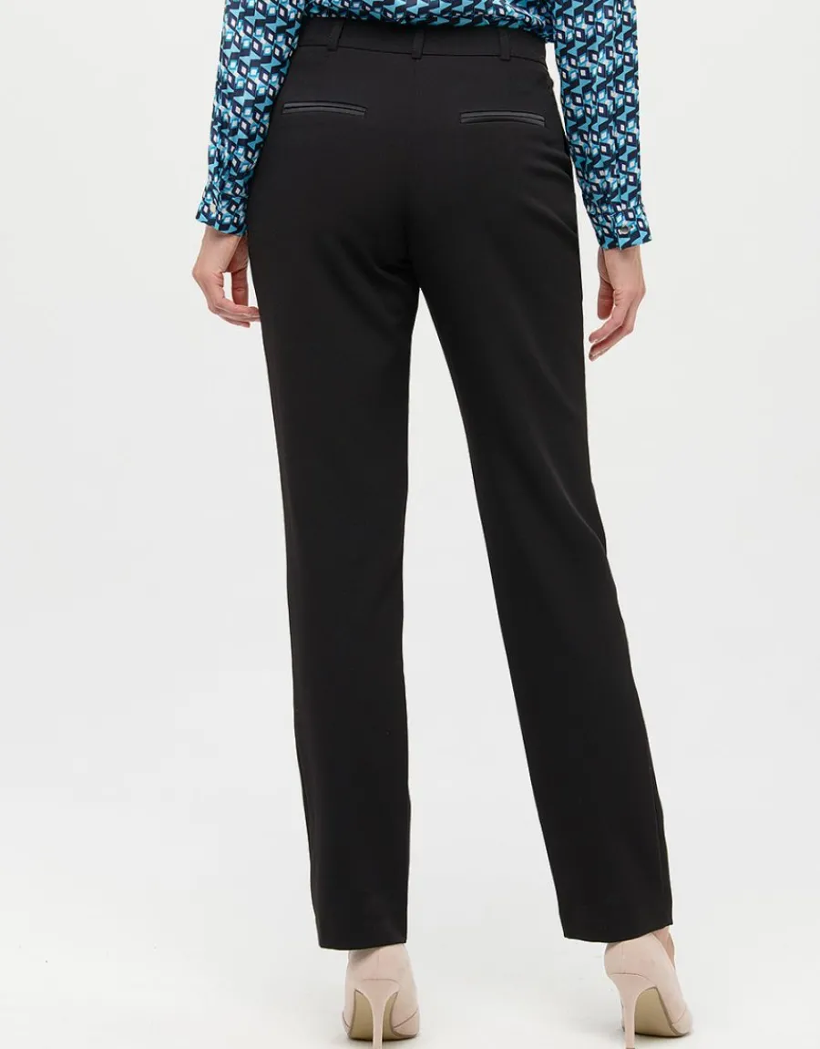 Christine Laure Droits|Pantalons*Pantalon noir droit